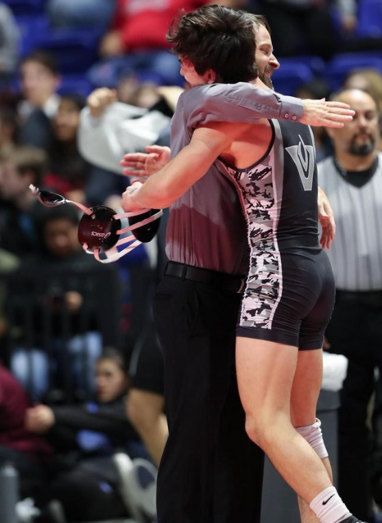 Senior UIL wrestling state champion Vandegrift Voice