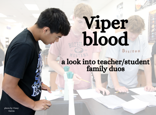 Navigation to Story: Viper Blood: a look into teacher/student family duos