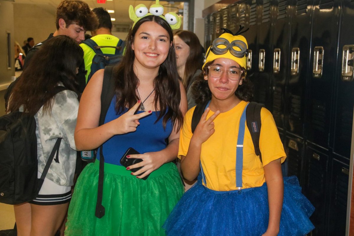 Several students and staff members wore their Halloween costumes to school on Thursday Oct. 31.