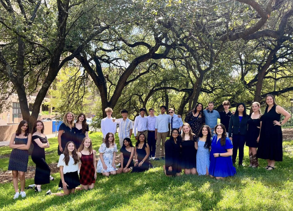 Chamber Choir before performance on Oct. 3. The next opportunity to see the entire choir program perform will be their winter concert in December. 