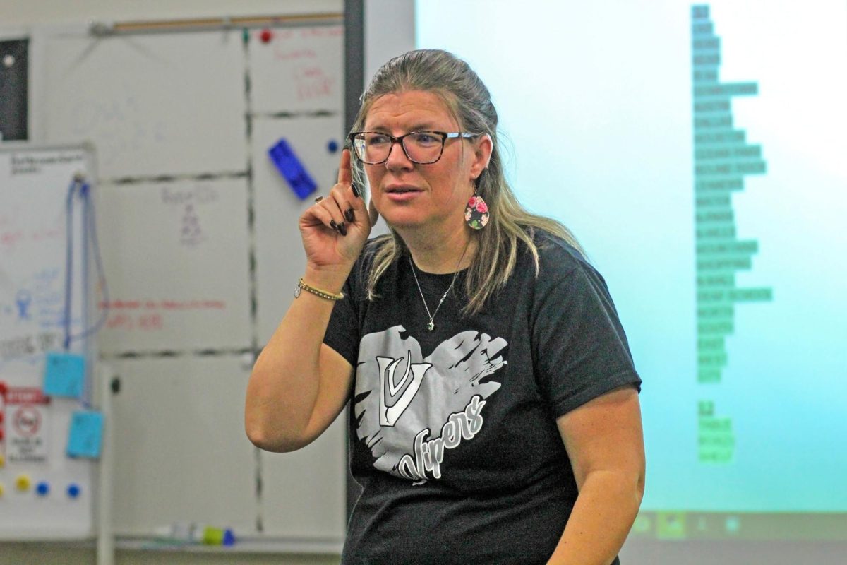 ASL teacher MJ Goodrich