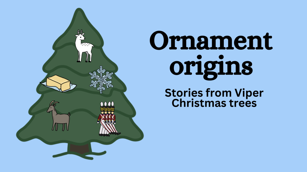 Ornament origins: Stories behind Viper Christmas trees