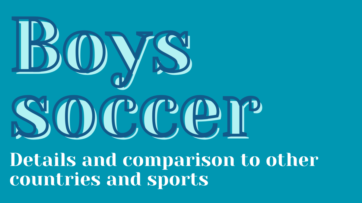 Boys soccer: Details, comparison to other countries, sports