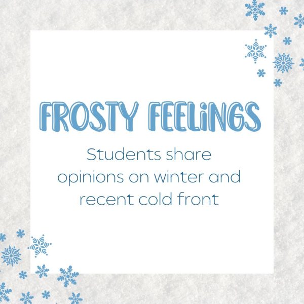 Navigation to Story: Frosty feelings: Students share opinions winter and recent cold front