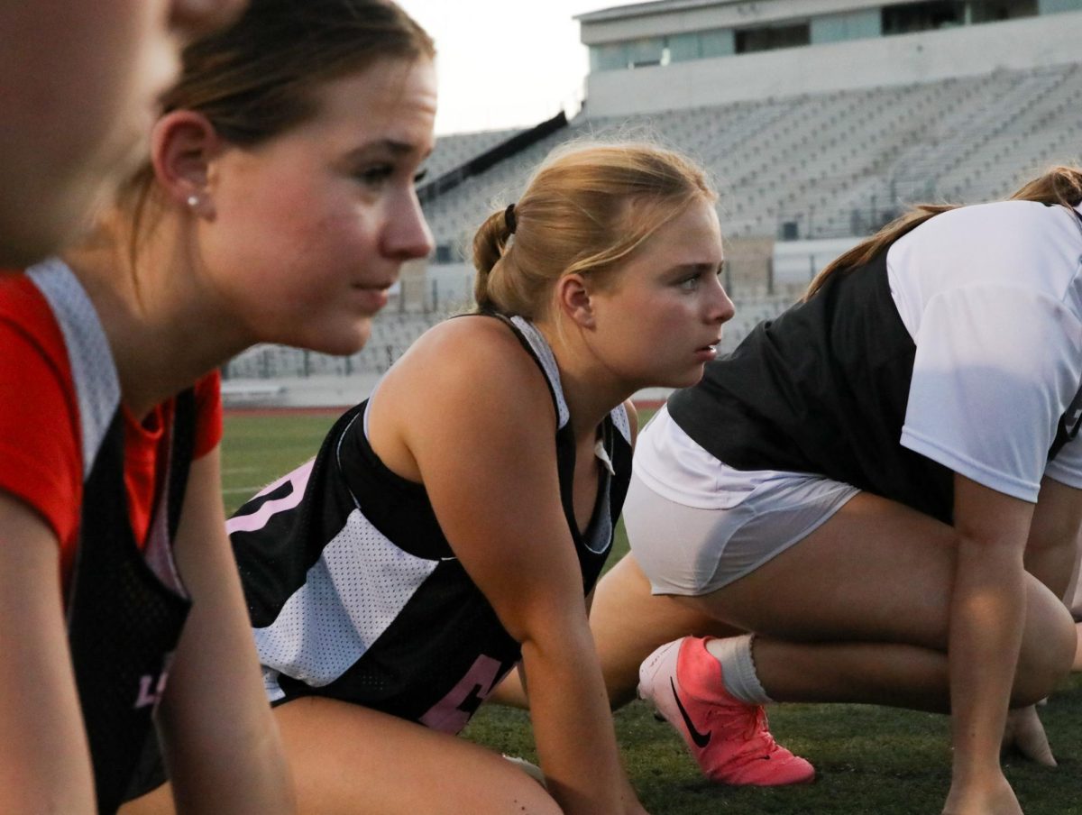 Members of the lacrosse teams train after school, typically on Mondays, Wednesdays and Thursdays. Since priority is given to UIL sports, the Monroe Stadium is often full until later hours, leaving lacrosse practice with time slots from 6-9:30 p.m.